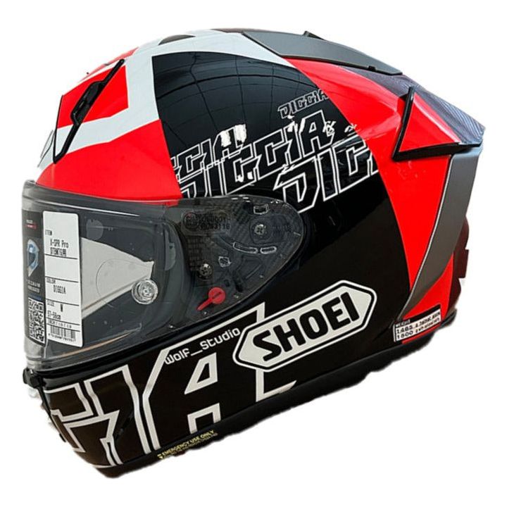 Shoei X-SPR Pro Diggia2 TC1 Full Face Helmet Red