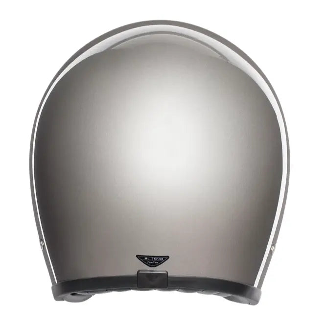 AGV X70 Open Face Helmet MontJuic Silver - FREE UK Shipping, FREE 365 Day Returns | Moto Central