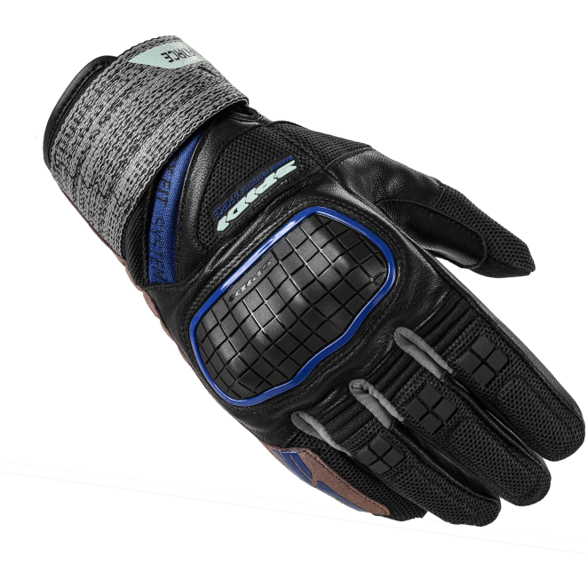 Spidi X-Force CE Textile Gloves Blue