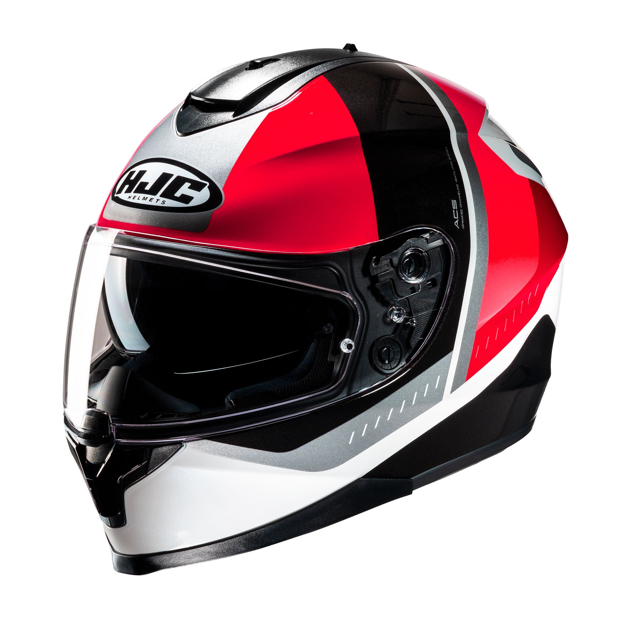 HJC C70N Alia Full Face Helmet MC1 Red  - FREE UK Shipping, FREE 365 Day Returns | Moto Central