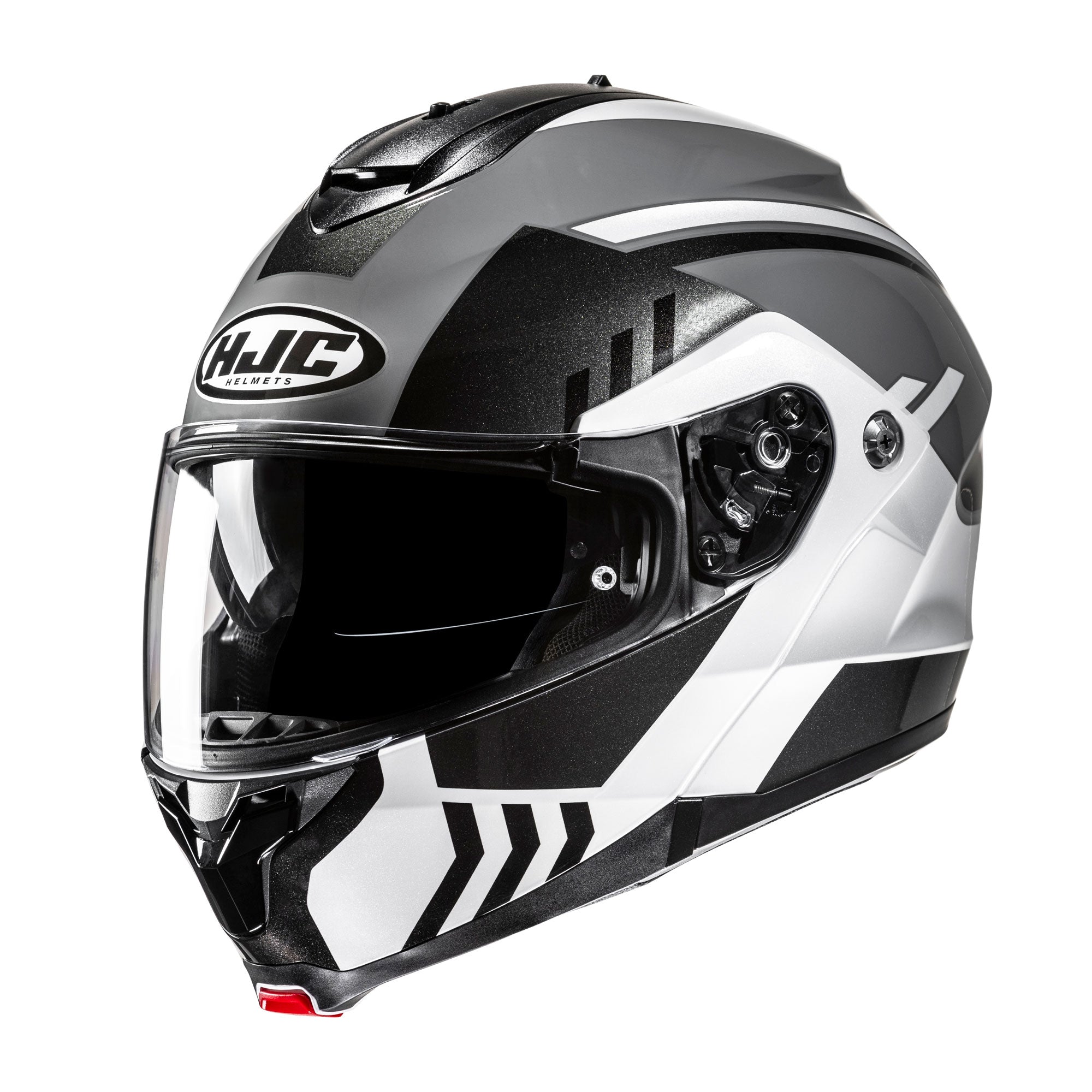 HJC C91N Kaon Flip-Up Helmet MC5 Black  - FREE UK Shipping, FREE 365 Day Returns | Moto Central