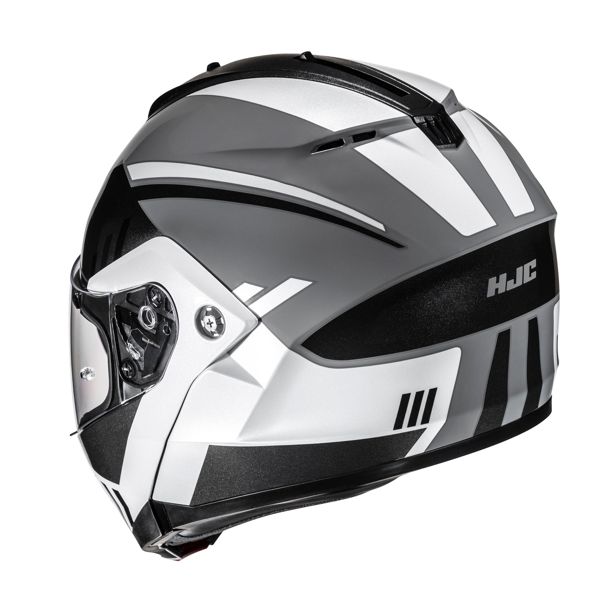 HJC C91N Kaon Flip-Up Helmet MC5 Black - FREE UK Shipping, FREE 365 Day Returns | Moto Central