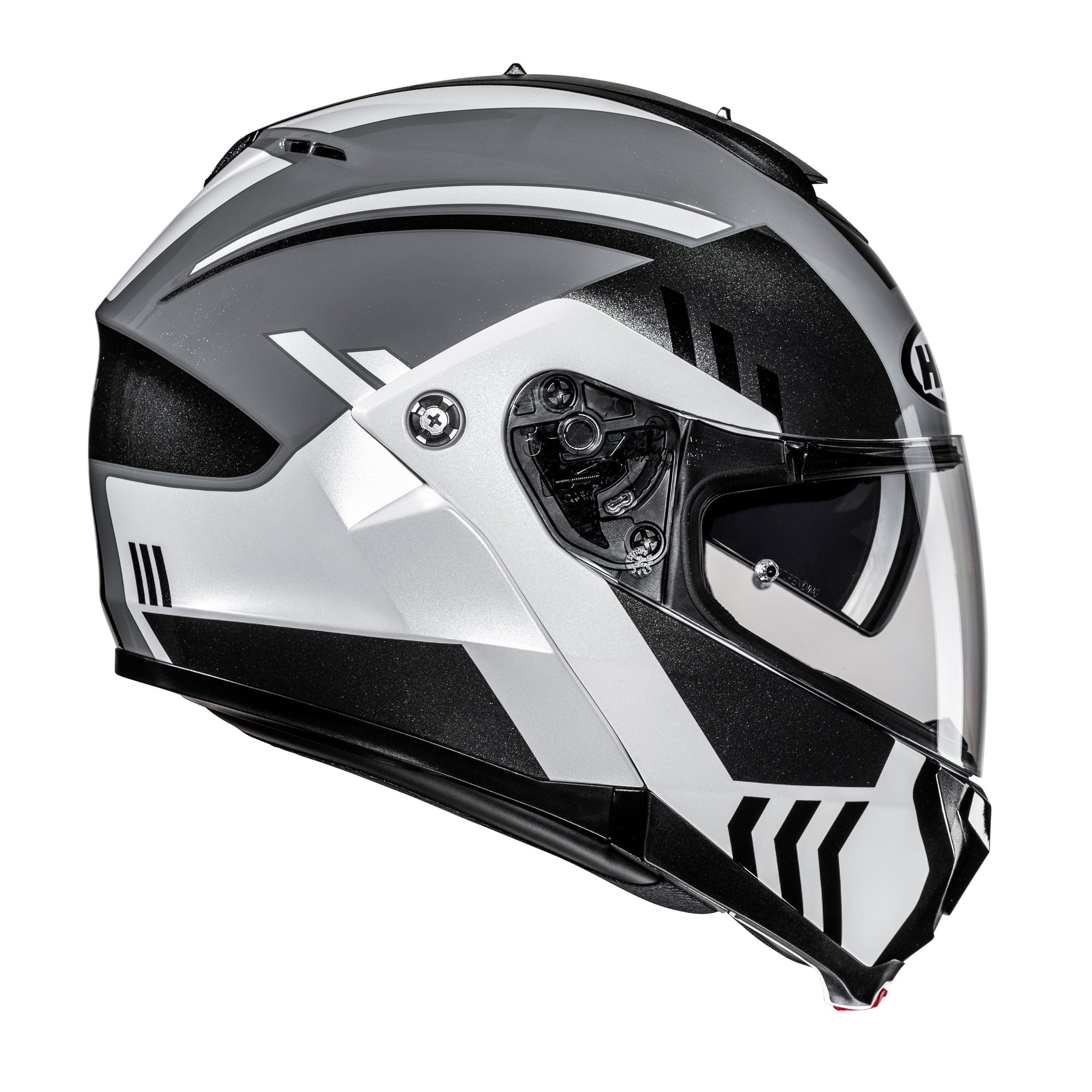 HJC C91N Kaon Flip-Up Helmet MC5 Black - FREE UK Shipping, FREE 365 Day Returns | Moto Central