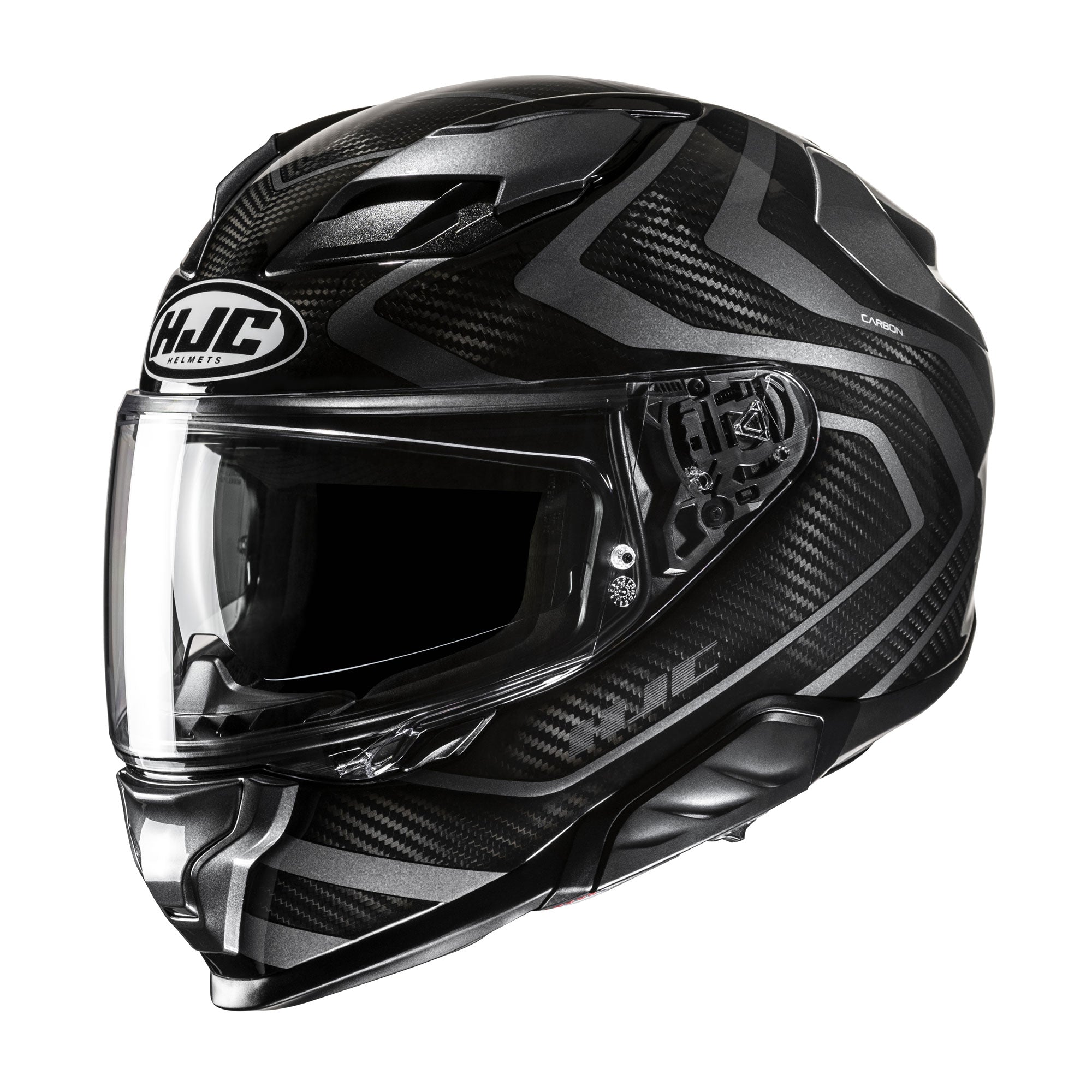 HJC F71 Carbon Nevio Full Face Helmet MC5 Black  - FREE UK Shipping, FREE 365 Day Returns | Moto Central