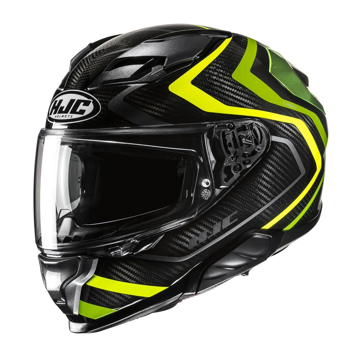 HJC F71 Carbon Nevio MC3H Yellow