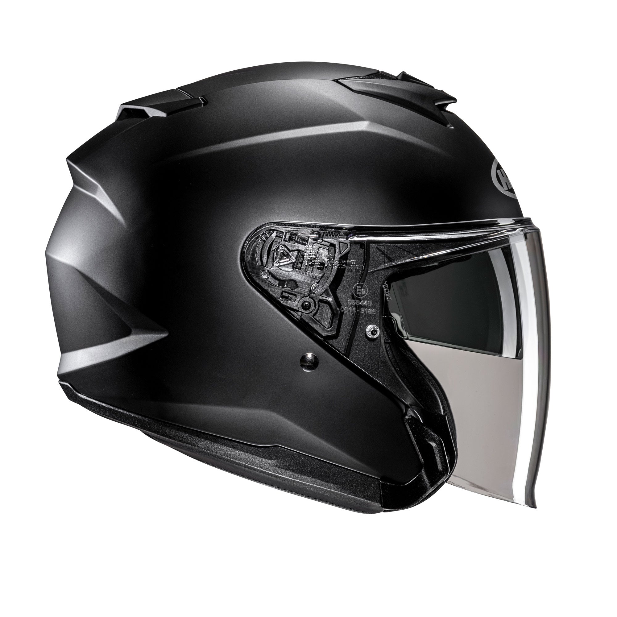 HJC i31 Semi Flat Open Face Helmet Matt Black - FREE UK Shipping, FREE 365 Day Returns | Moto Central