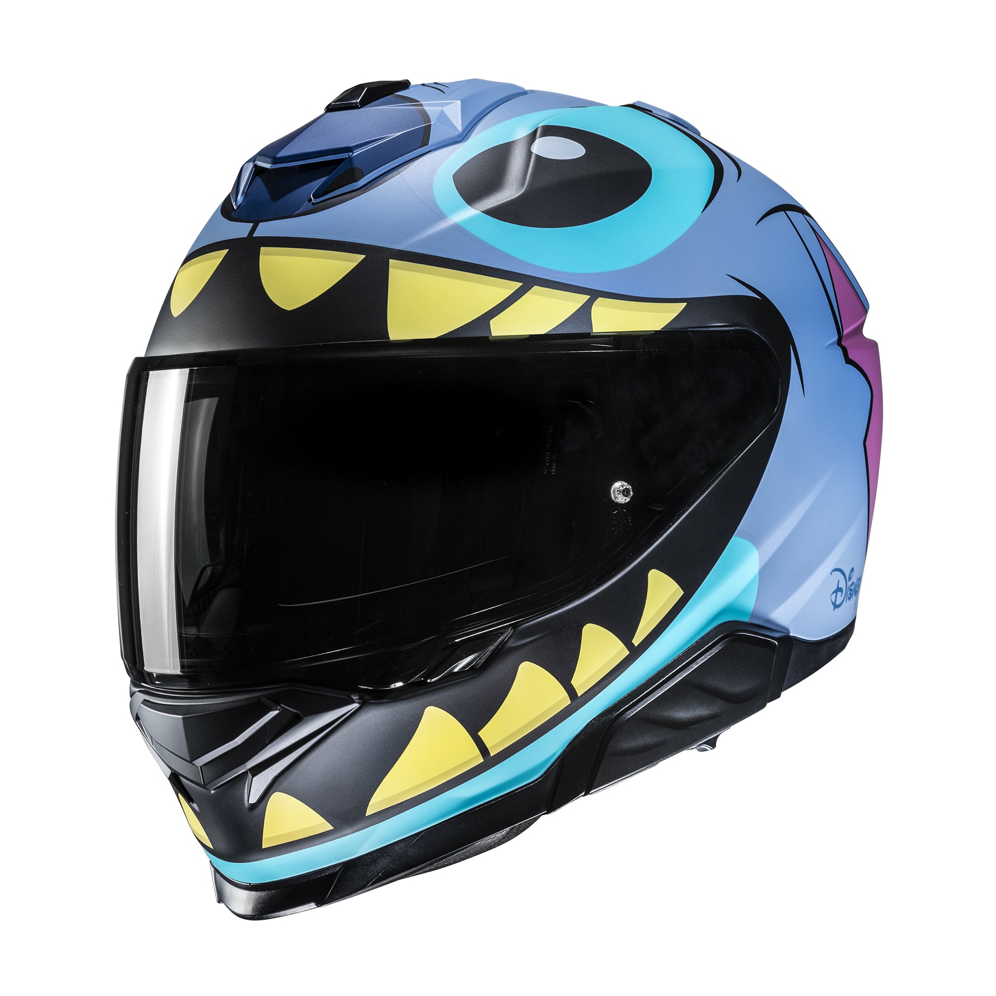 HJC i71 Stitch Disney Full Face Helmet MC2SF Blue - FREE UK Shipping, FREE 365 Day Returns | Moto Central