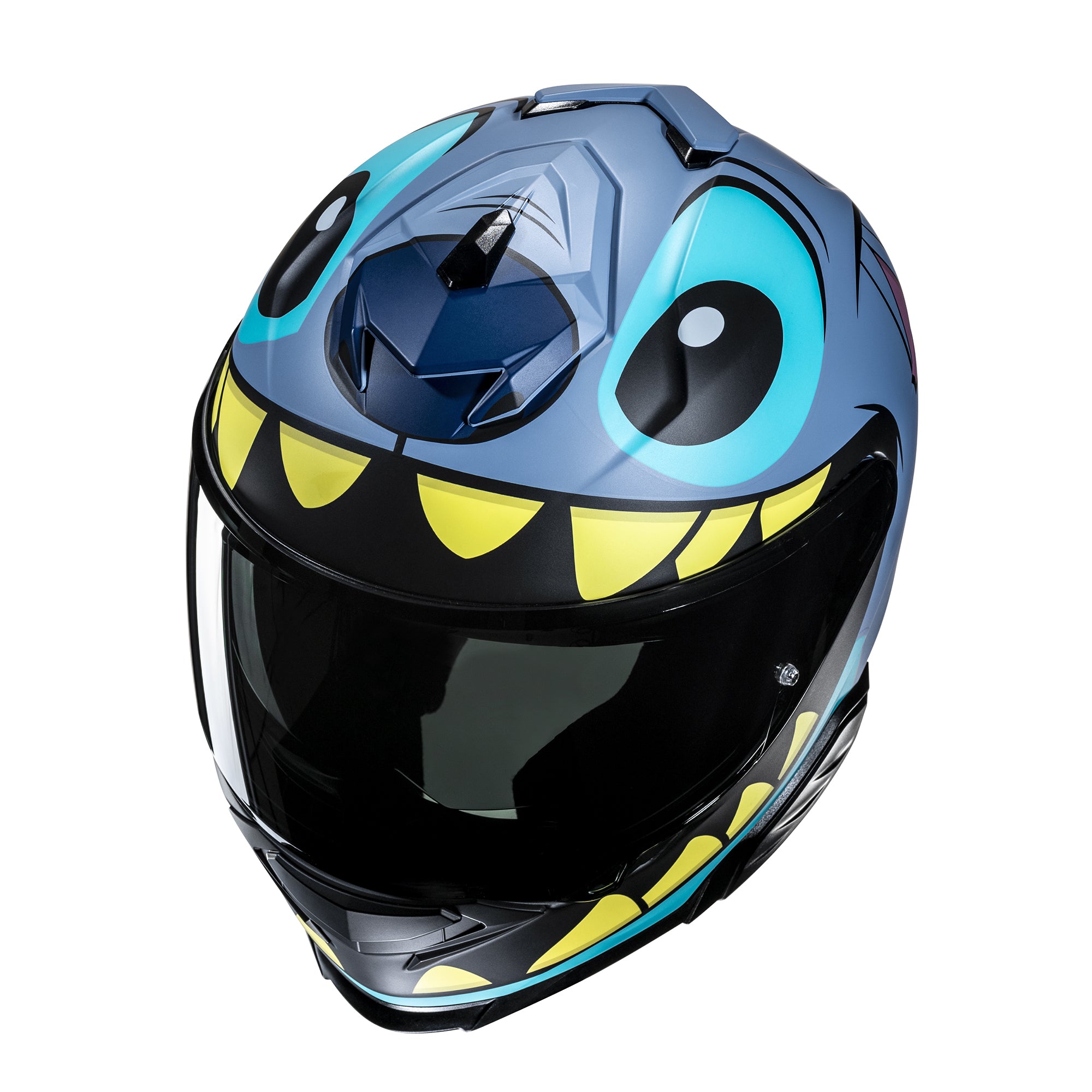 HJC i71 Stitch Disney Full Face Helmet MC2SF Blue - FREE UK Shipping, FREE 365 Day Returns | Moto Central