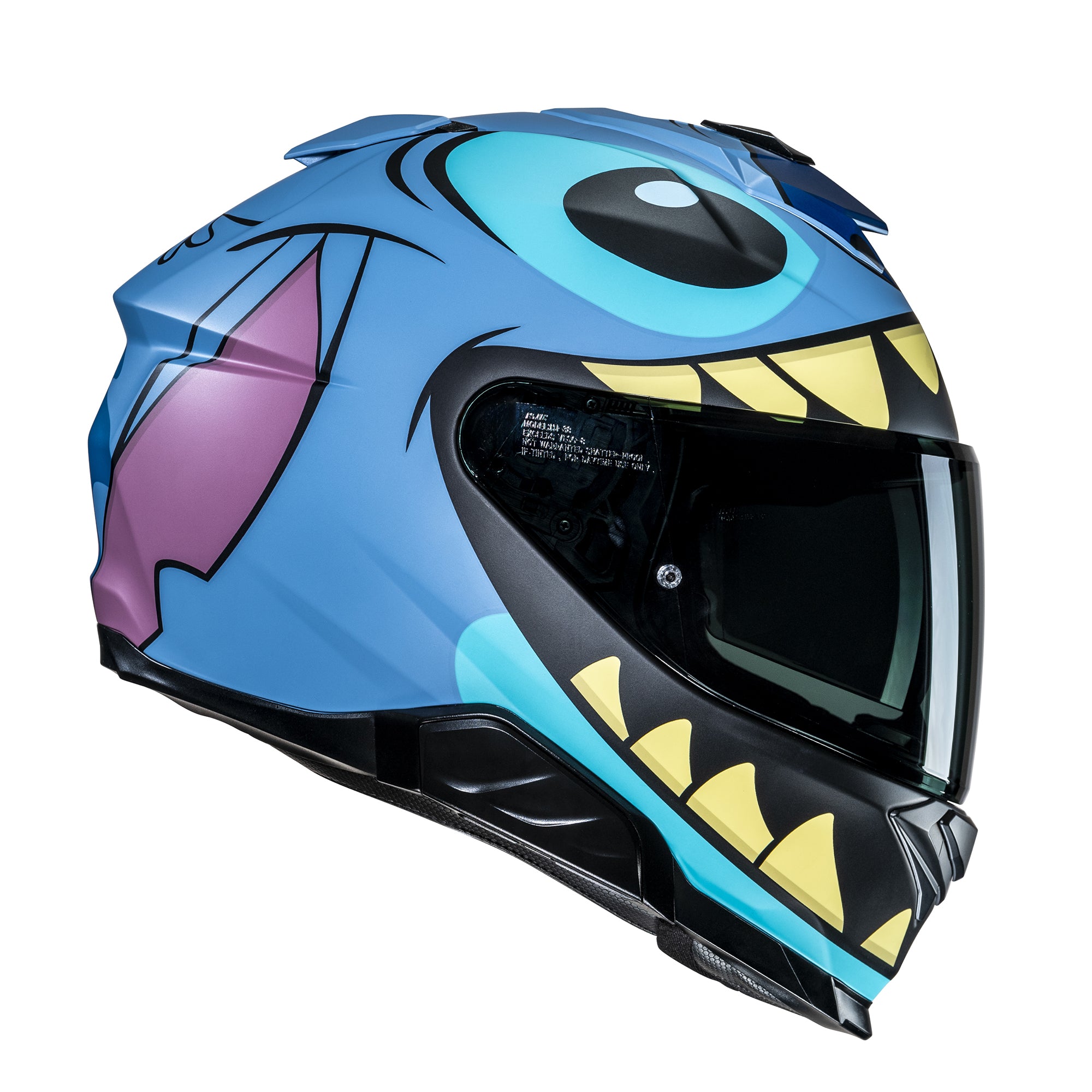 HJC i71 Stitch Disney Full Face Helmet MC2SF Blue - FREE UK Shipping, FREE 365 Day Returns | Moto Central