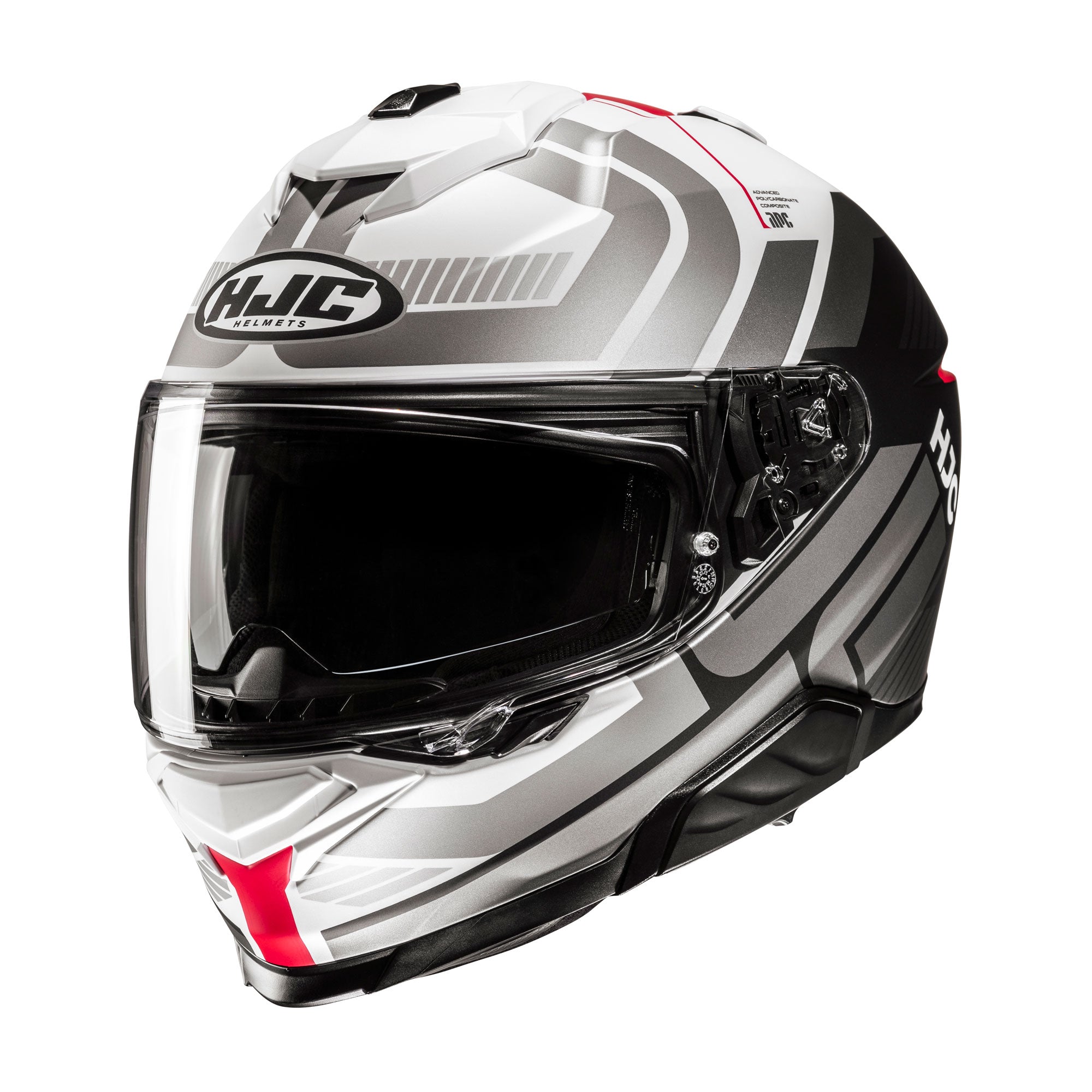 HJC i71 Viz Full Face Helmet MC1SF Red - FREE UK Shipping, FREE 365 Day Returns | Moto Central