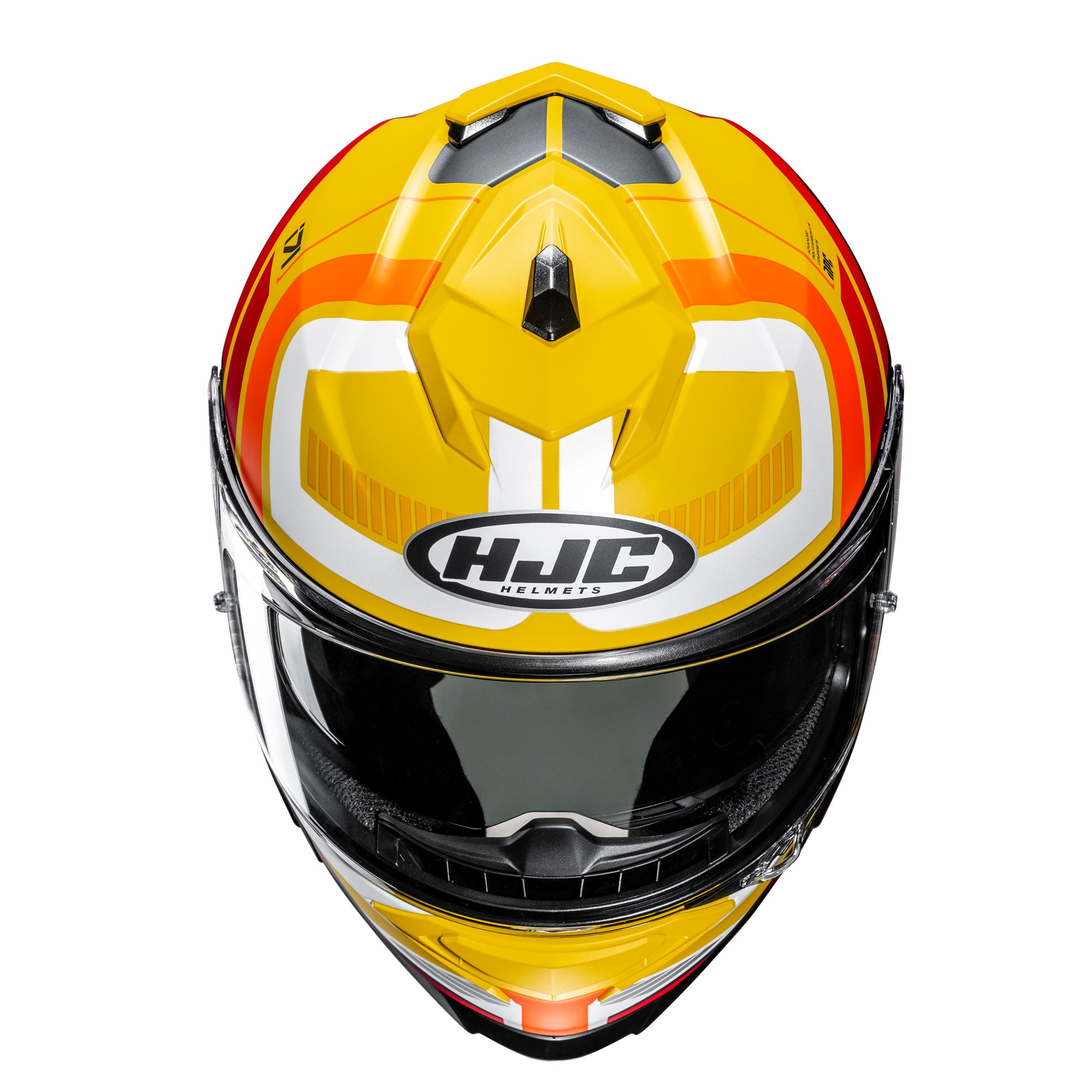 HJC i71 Viz Full Face Helmet MC3SF Yellow - FREE UK Shipping, FREE 365 Day Returns | Moto Central