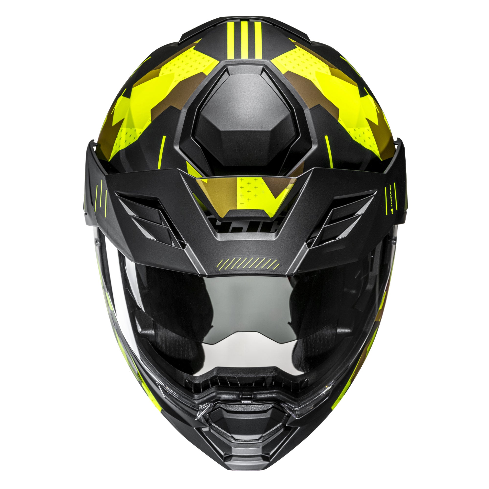 HJC i80 Roki Adventure Helmet MC3HSF Yellow - FREE UK Shipping, FREE 365 Day Returns | Moto Central