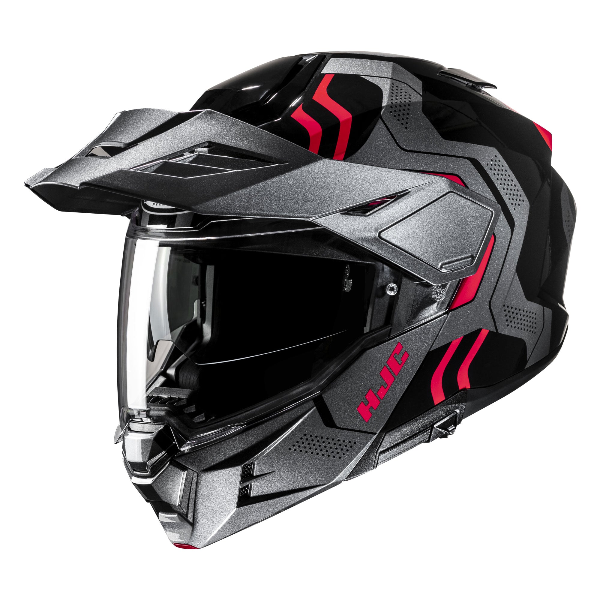 HJC i80 Velly Adventure Helmet MC1 Red - FREE UK Shipping, FREE 365 Day Returns | Moto Central