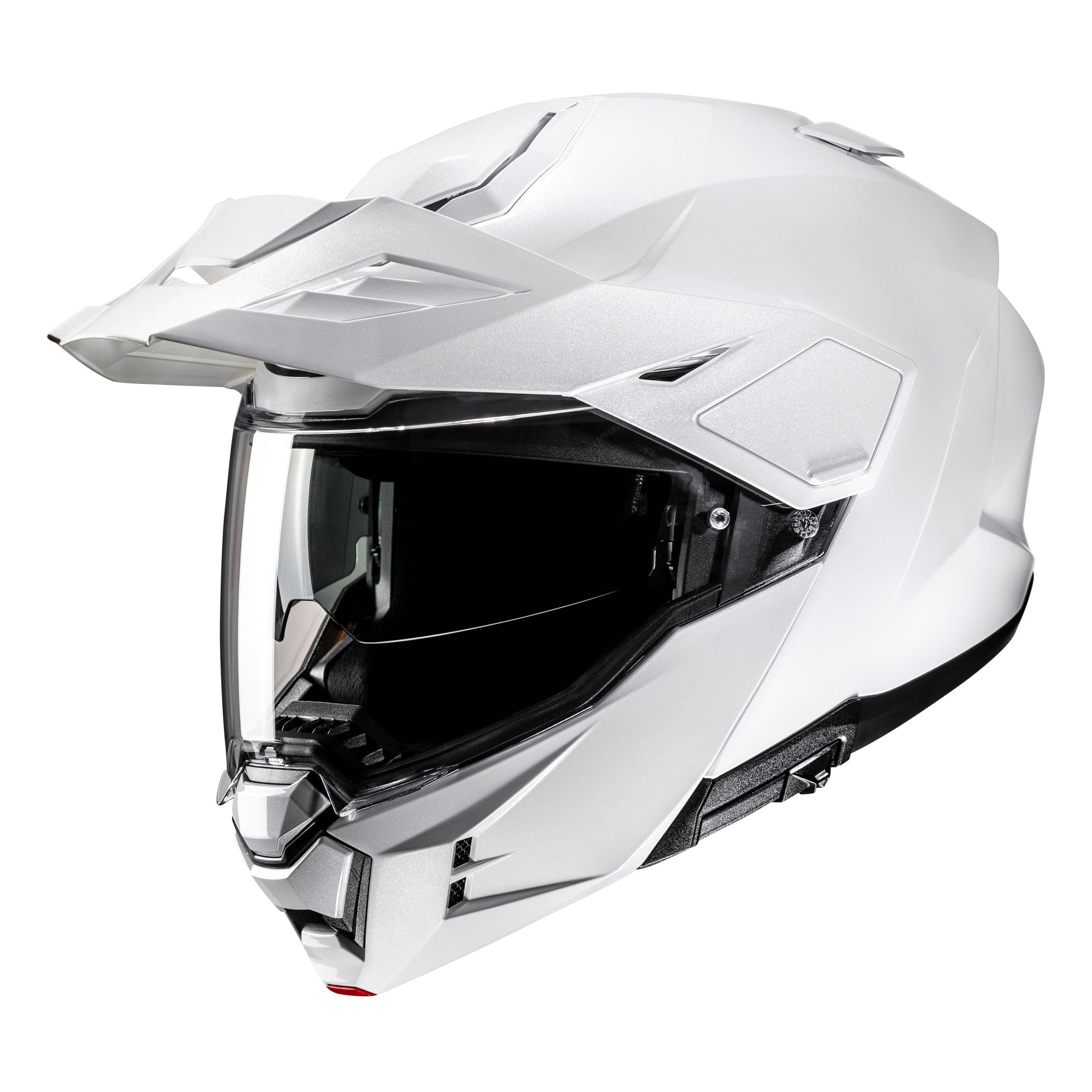 HJC i80 Adventure Helmet Pearl White - FREE UK Shipping, FREE 365 Day Returns | Moto Central