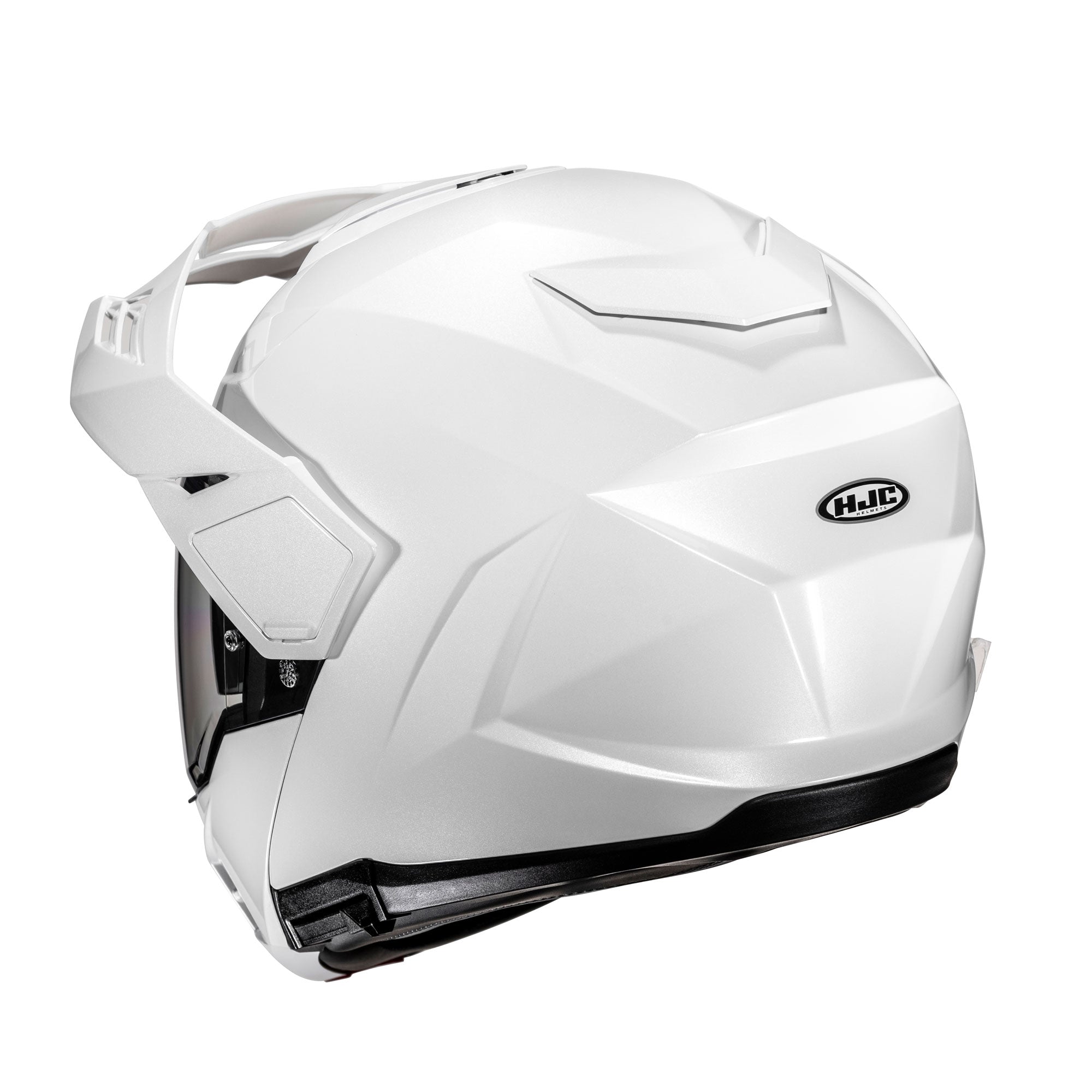 HJC i80 Adventure Helmet Pearl White - FREE UK Shipping, FREE 365 Day Returns | Moto Central