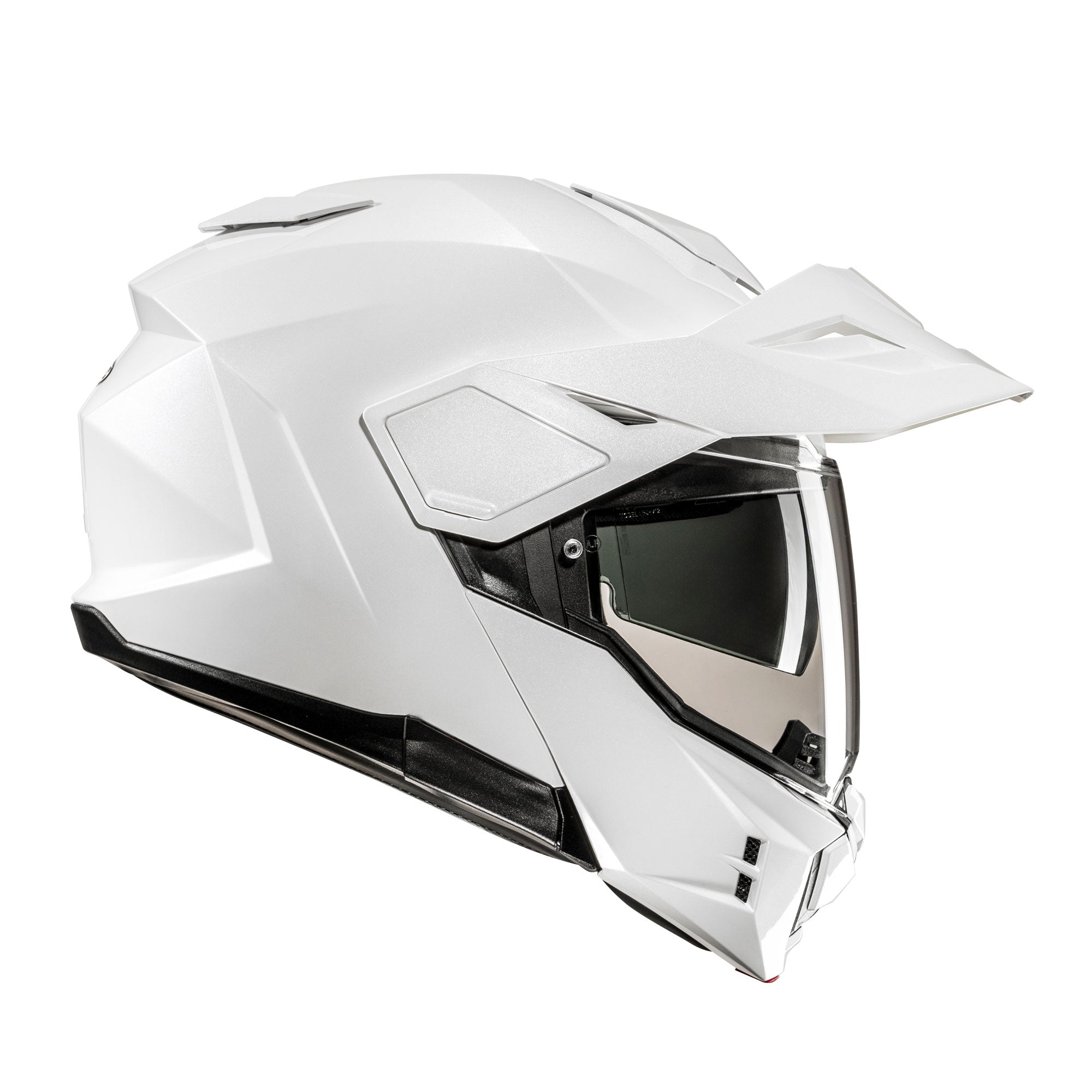 HJC i80 Adventure Helmet Pearl White - FREE UK Shipping, FREE 365 Day Returns | Moto Central