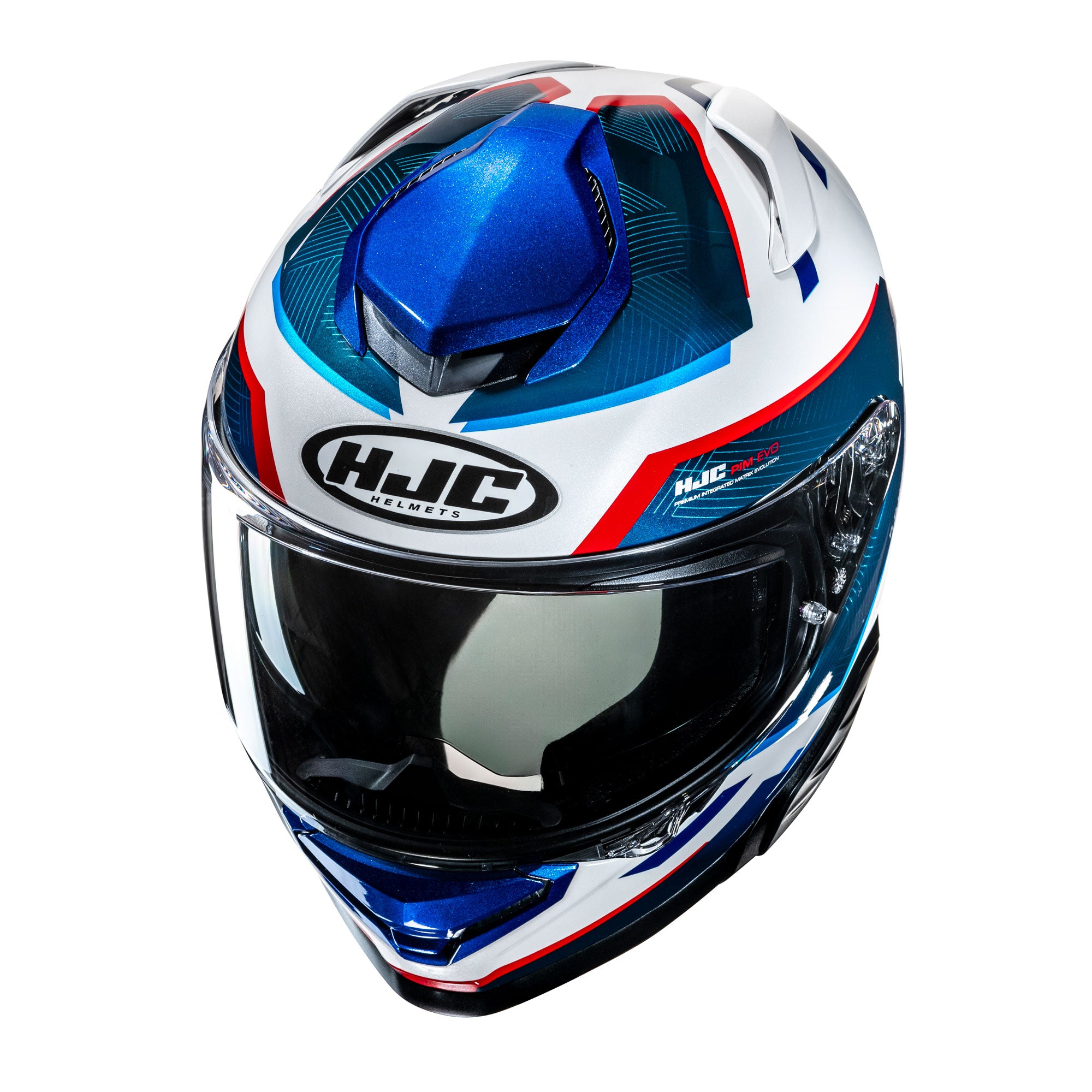 HJC RPHA 71 Ellon Full Face Helmet MC21 White / Red / Blue - FREE UK Shipping, FREE 365 Day Returns | Moto Central