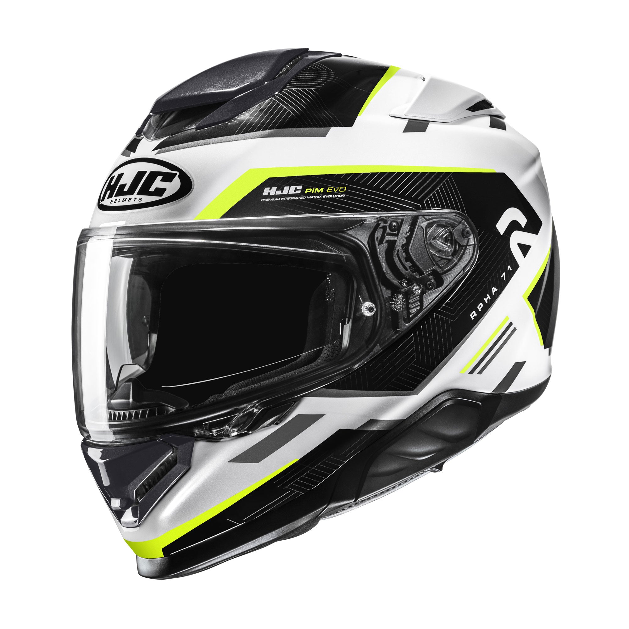 HJC RPHA 71 Ellon Full Face Helmet MC3H Yellow  - FREE UK Shipping, FREE 365 Day Returns | Moto Central