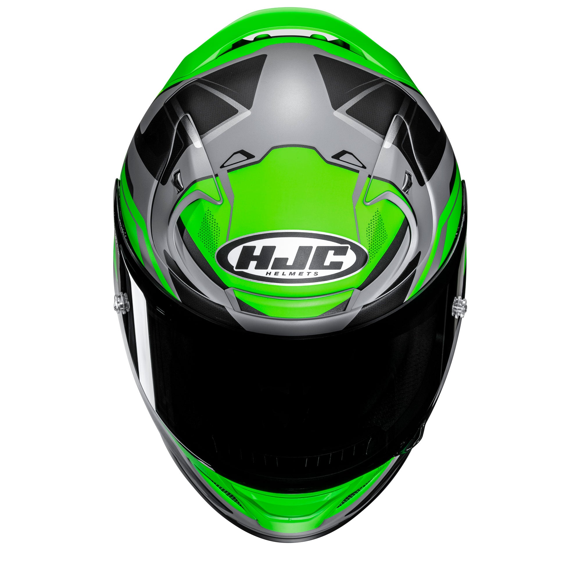 HJC RPHA 12 Brels Full Face Helmet MC4HSF Green - FREE UK Shipping, FREE 365 Day Returns | Moto Central