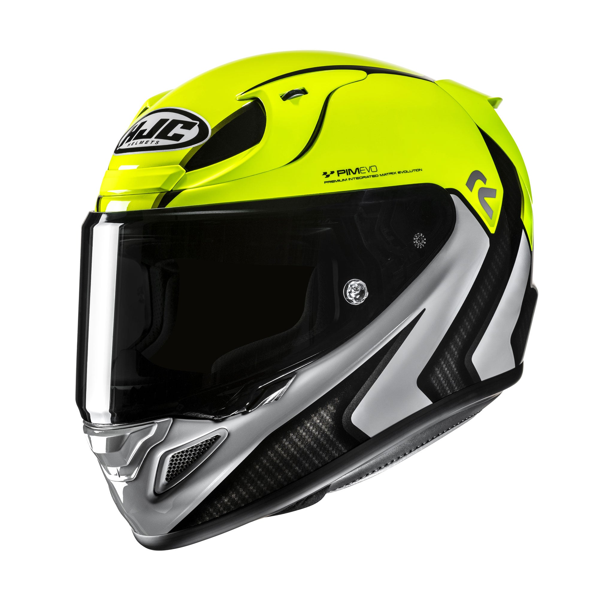 HJC RPHA 12 Kos Full Face Helmet MC3H Yellow  - FREE UK Shipping, FREE 365 Day Returns | Moto Central