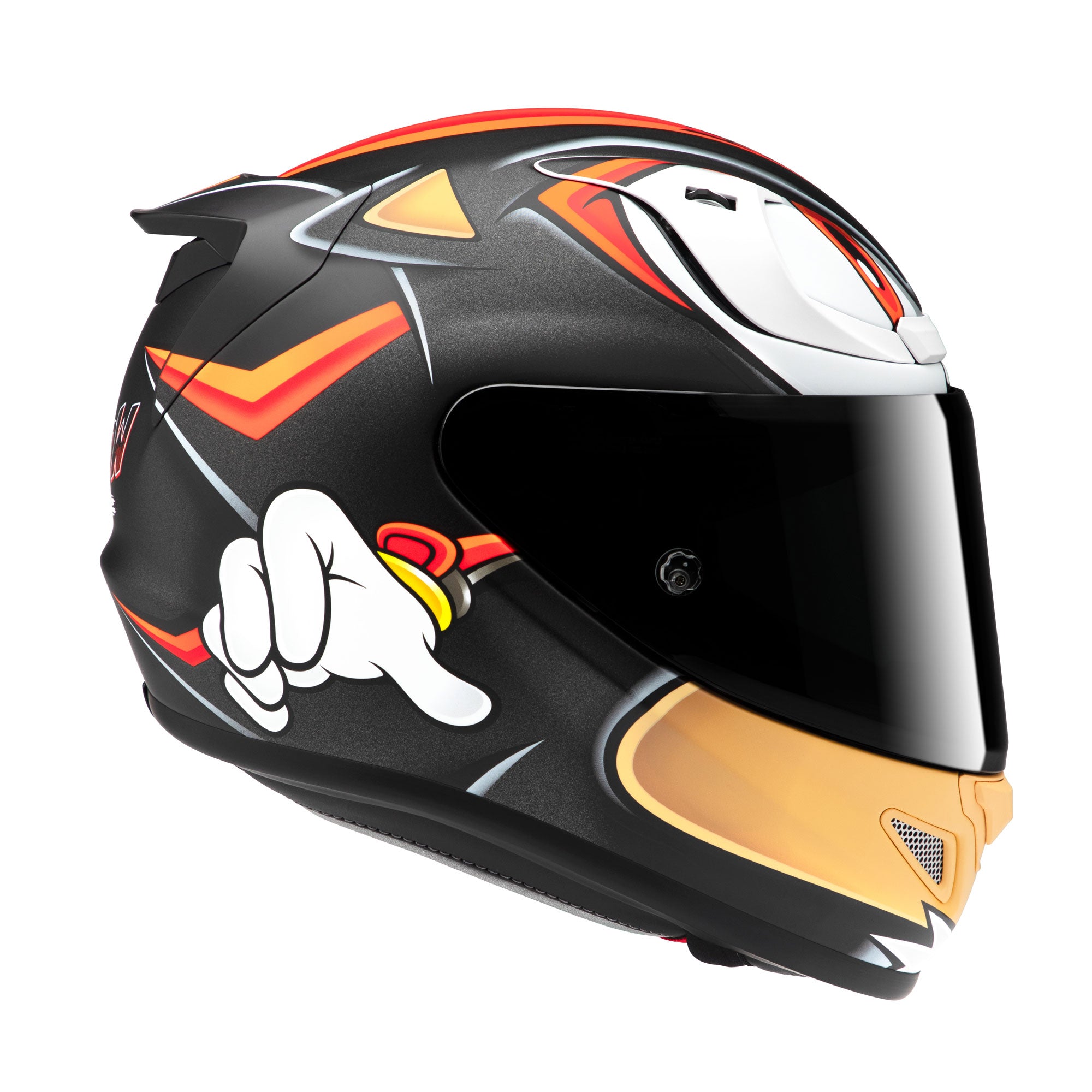 HJC RPHA 12 Shadow The Hedgehog Full Face Helmet MC1SF Red - FREE UK Shipping, FREE 365 Day Returns | Moto Central