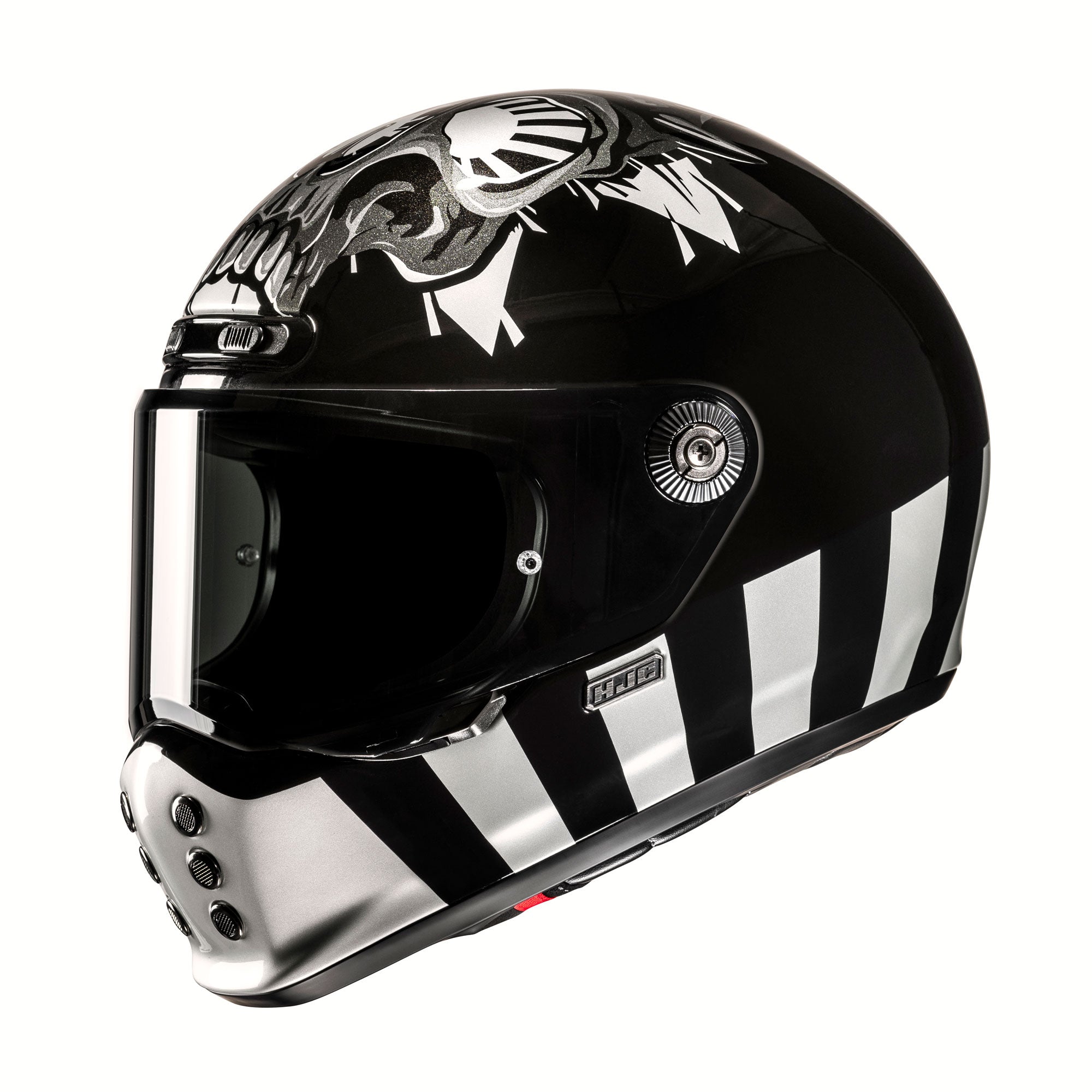 HJC V10 Crania Full Face Helmet MC5 Black  - FREE UK Shipping, FREE 365 Day Returns | Moto Central